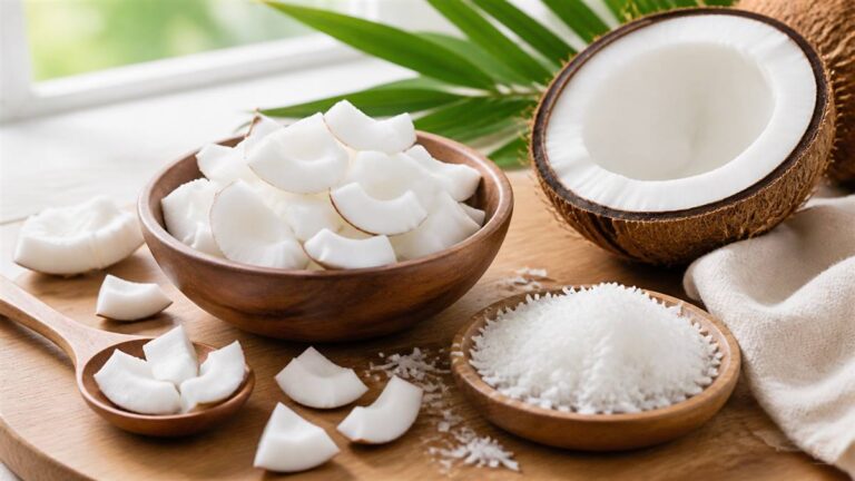 Cùi dừa có tác dụng gì trong món ăn tự nhiên