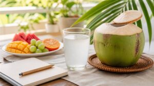 Uống nước dừa mỗi ngày có tốt không với lượng vừa phải